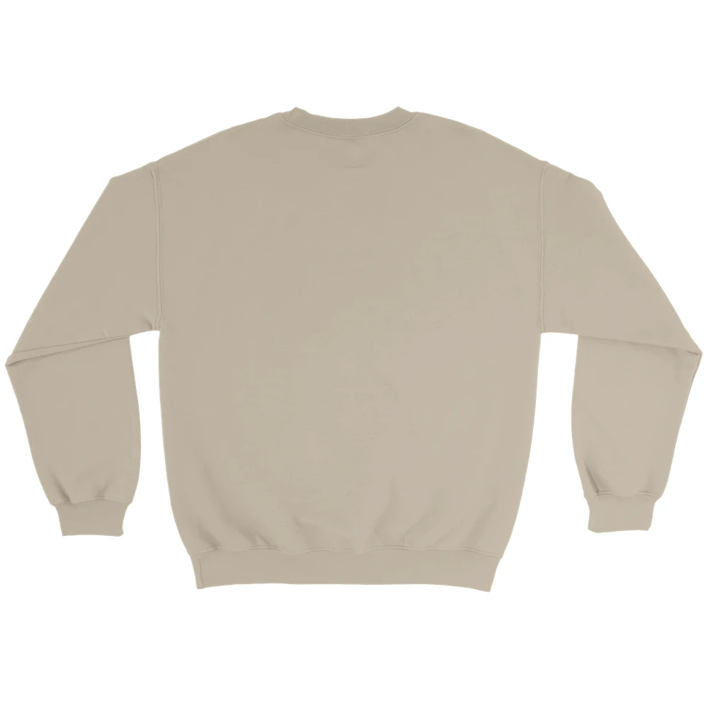 The back of the Sand crewneck