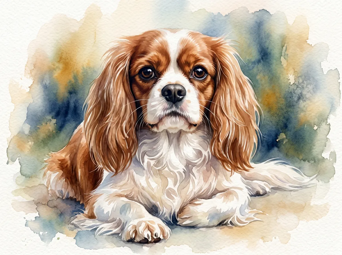 Cavalier King Charles Spaniel calendar example