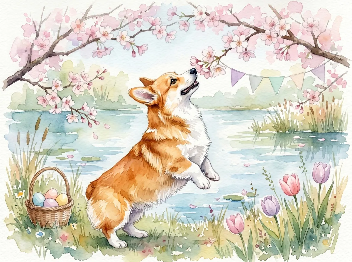 Custom Corgi Calendar 2026 – AI Art Printed & Shipped Free | My Dog ...
