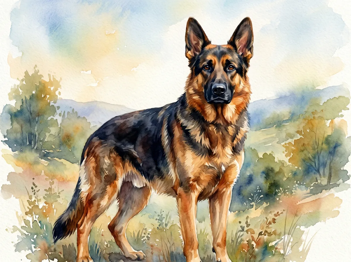 German Shepherd example