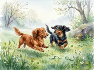 March of Minnie and Nala’s Watercolor calendar