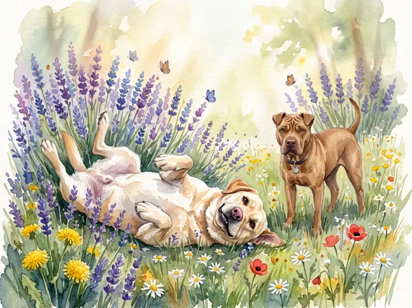 Page de Mai du calendrier de Murphy et Bella